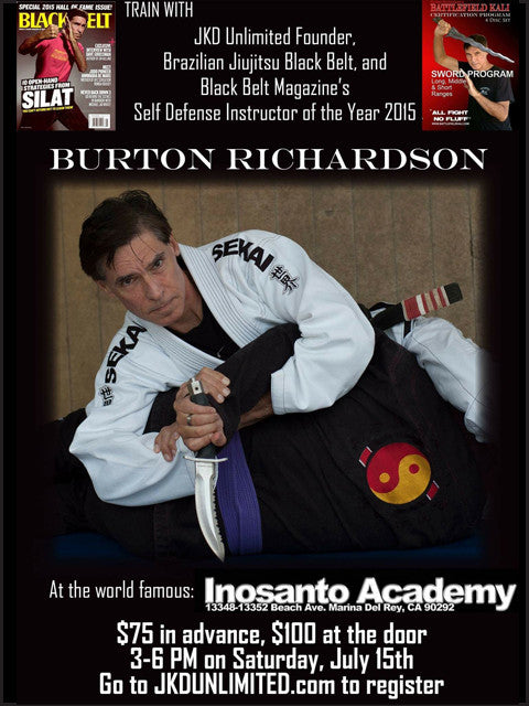 Past Burton Richardson Los Angeles Seminar JKD Unlimited