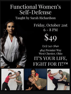 2022-10 Sarah Badat Richardson Women Self Defense Workshop in Cincinnati