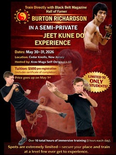 May 2026 New Jersey Seminar by Burton Richardson - JKD Unlimited